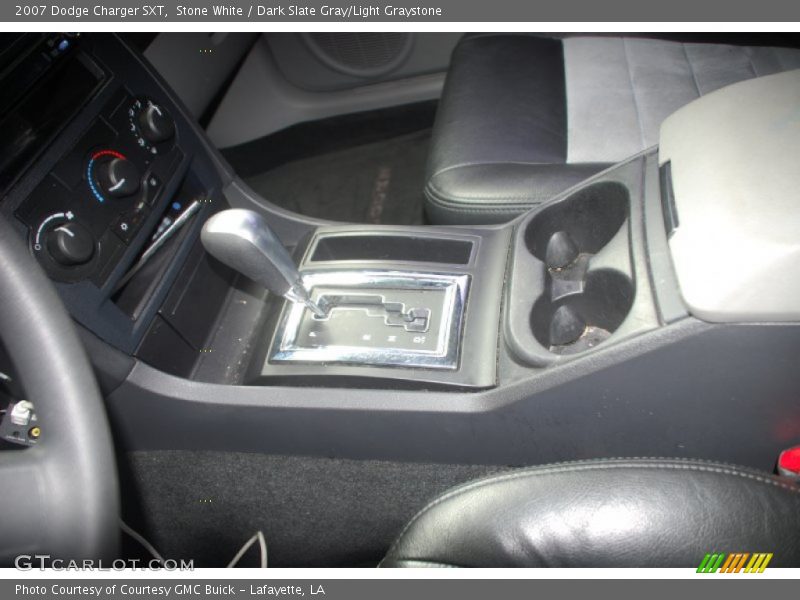 Stone White / Dark Slate Gray/Light Graystone 2007 Dodge Charger SXT