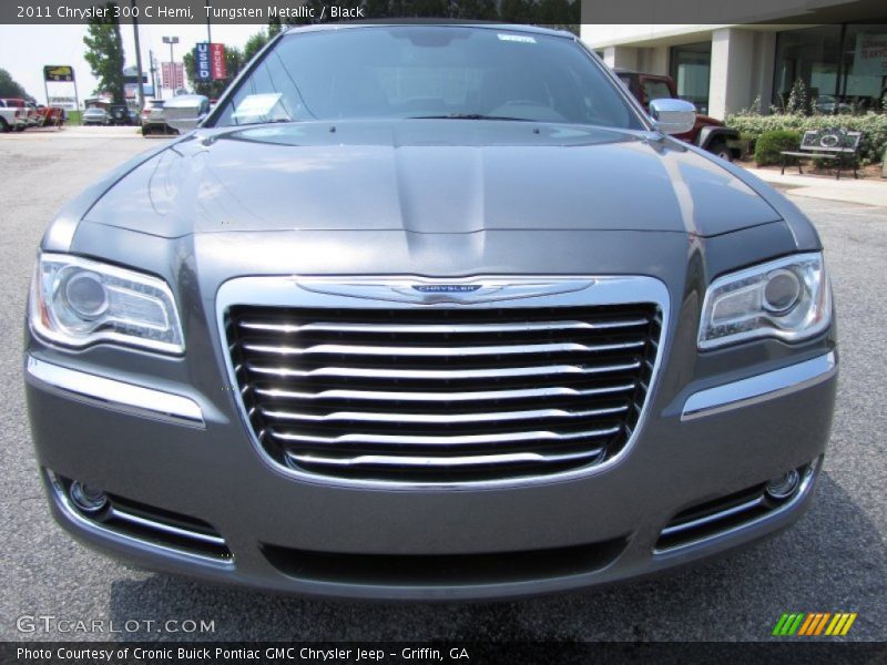 Tungsten Metallic / Black 2011 Chrysler 300 C Hemi
