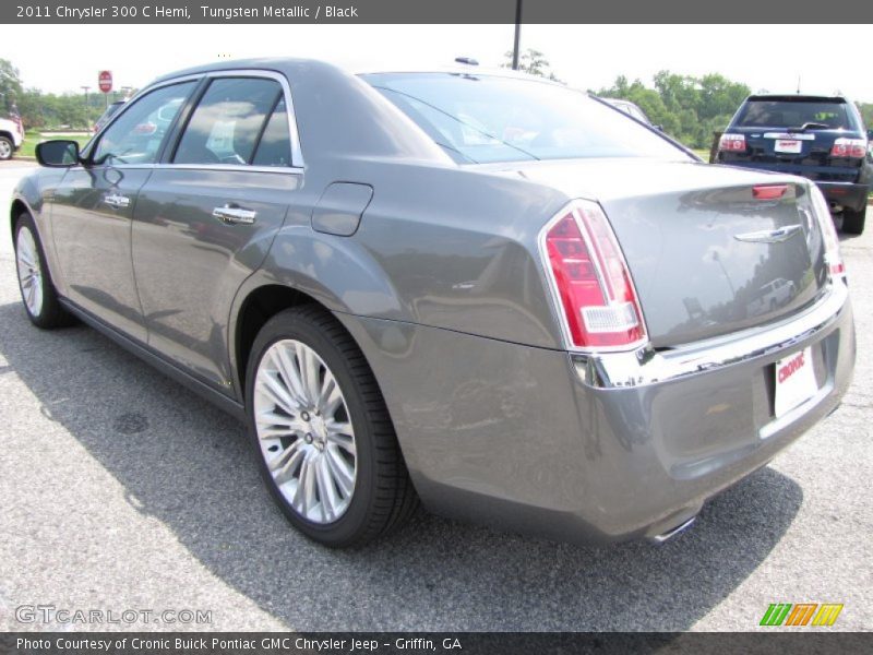 Tungsten Metallic / Black 2011 Chrysler 300 C Hemi