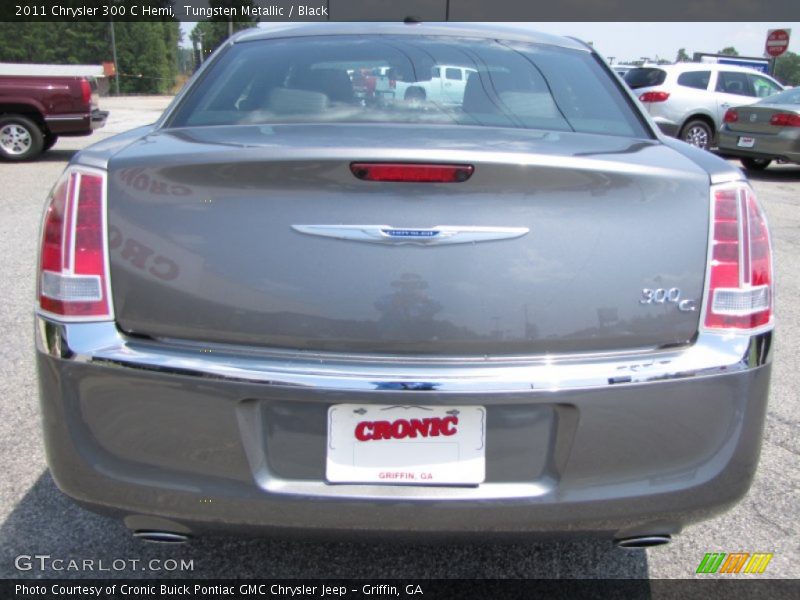 Tungsten Metallic / Black 2011 Chrysler 300 C Hemi