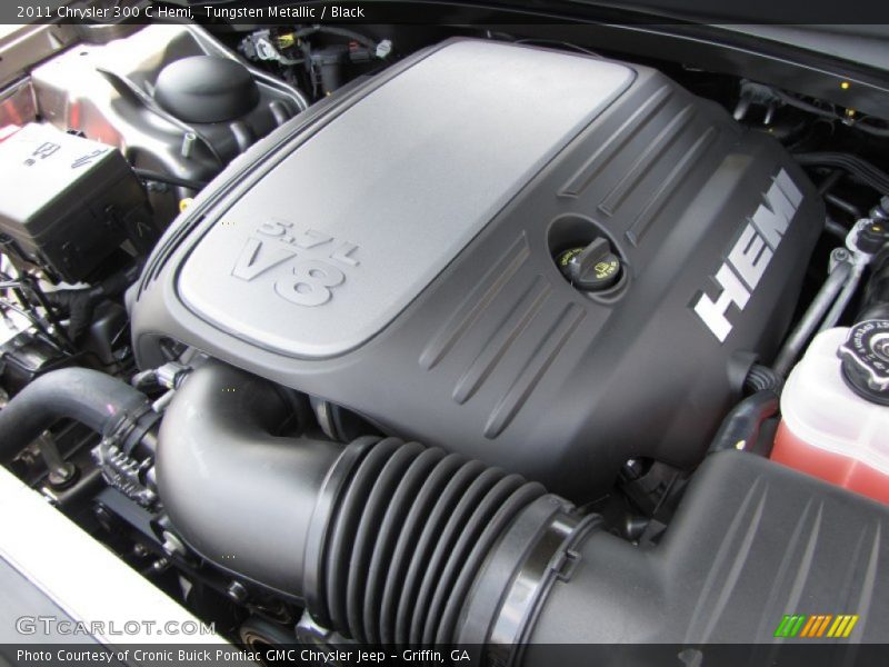Tungsten Metallic / Black 2011 Chrysler 300 C Hemi