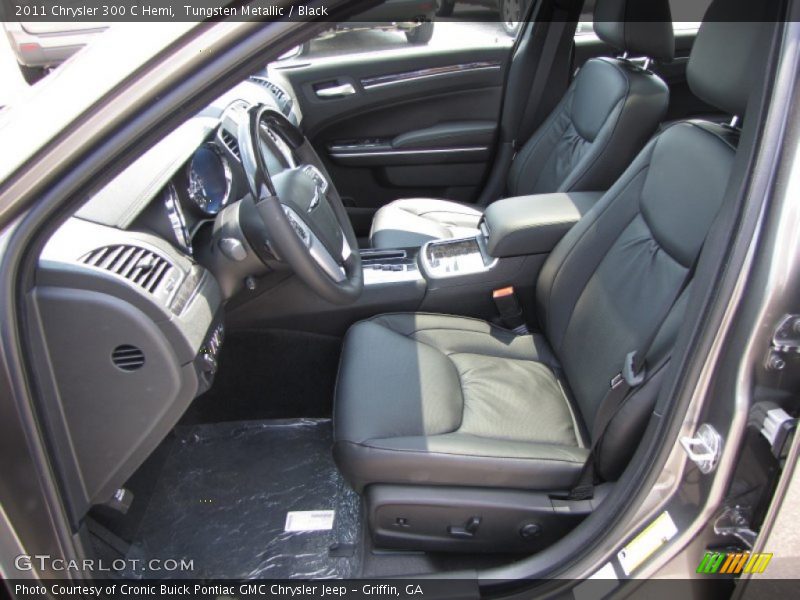 Tungsten Metallic / Black 2011 Chrysler 300 C Hemi