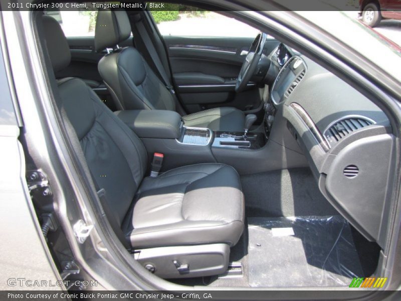 Tungsten Metallic / Black 2011 Chrysler 300 C Hemi