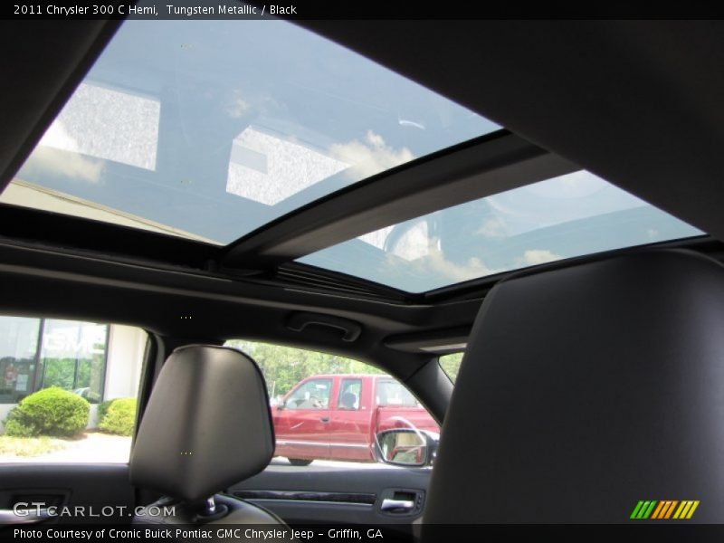 Tungsten Metallic / Black 2011 Chrysler 300 C Hemi
