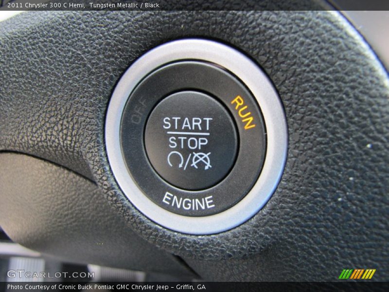Tungsten Metallic / Black 2011 Chrysler 300 C Hemi