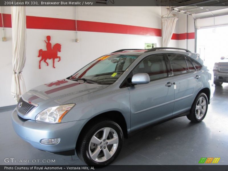 Breakwater Blue Metallic / Ivory 2004 Lexus RX 330