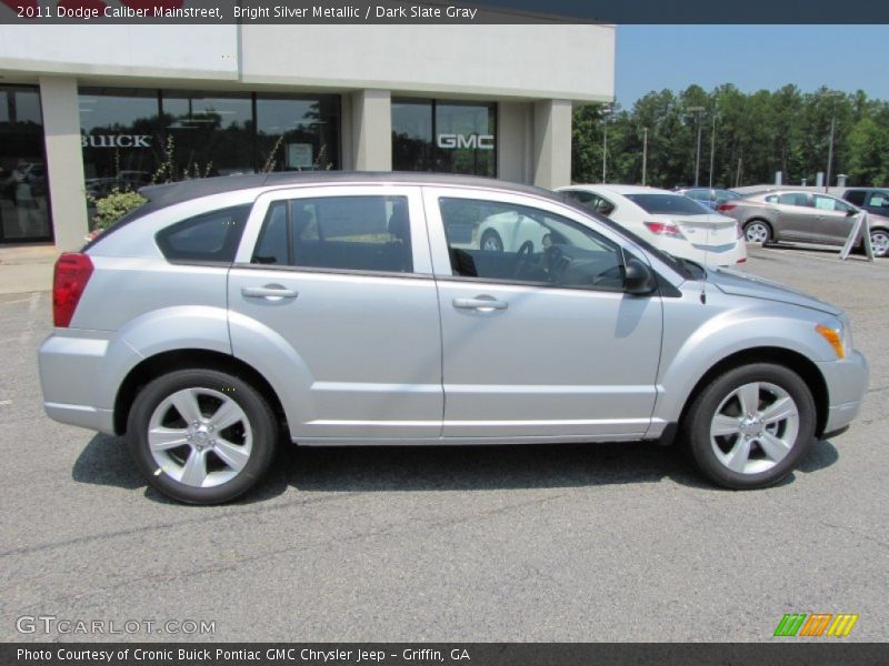 Bright Silver Metallic / Dark Slate Gray 2011 Dodge Caliber Mainstreet