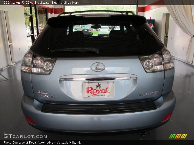 Breakwater Blue Metallic / Ivory 2004 Lexus RX 330
