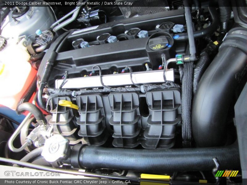 Bright Silver Metallic / Dark Slate Gray 2011 Dodge Caliber Mainstreet