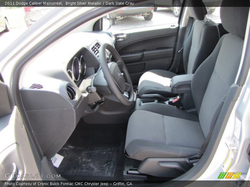 Bright Silver Metallic / Dark Slate Gray 2011 Dodge Caliber Mainstreet