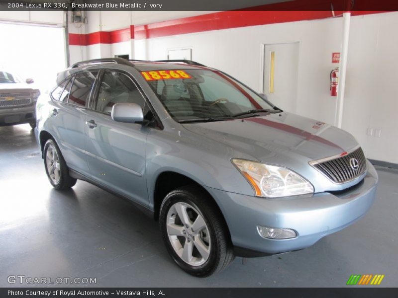 Breakwater Blue Metallic / Ivory 2004 Lexus RX 330