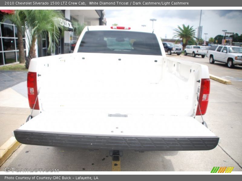 White Diamond Tricoat / Dark Cashmere/Light Cashmere 2010 Chevrolet Silverado 1500 LTZ Crew Cab
