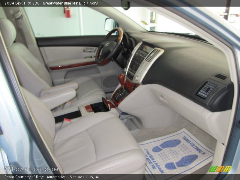 Breakwater Blue Metallic / Ivory 2004 Lexus RX 330