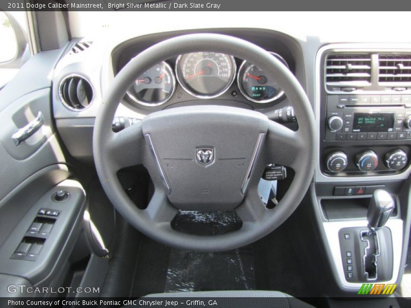 Bright Silver Metallic / Dark Slate Gray 2011 Dodge Caliber Mainstreet