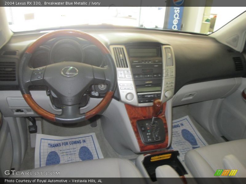 Breakwater Blue Metallic / Ivory 2004 Lexus RX 330