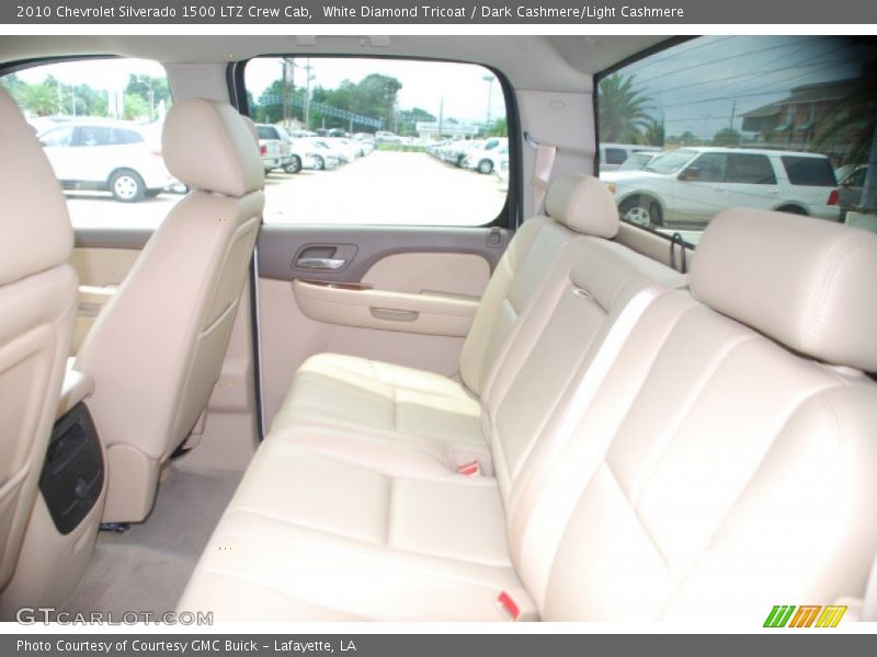 White Diamond Tricoat / Dark Cashmere/Light Cashmere 2010 Chevrolet Silverado 1500 LTZ Crew Cab