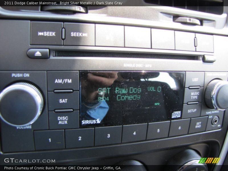 Bright Silver Metallic / Dark Slate Gray 2011 Dodge Caliber Mainstreet