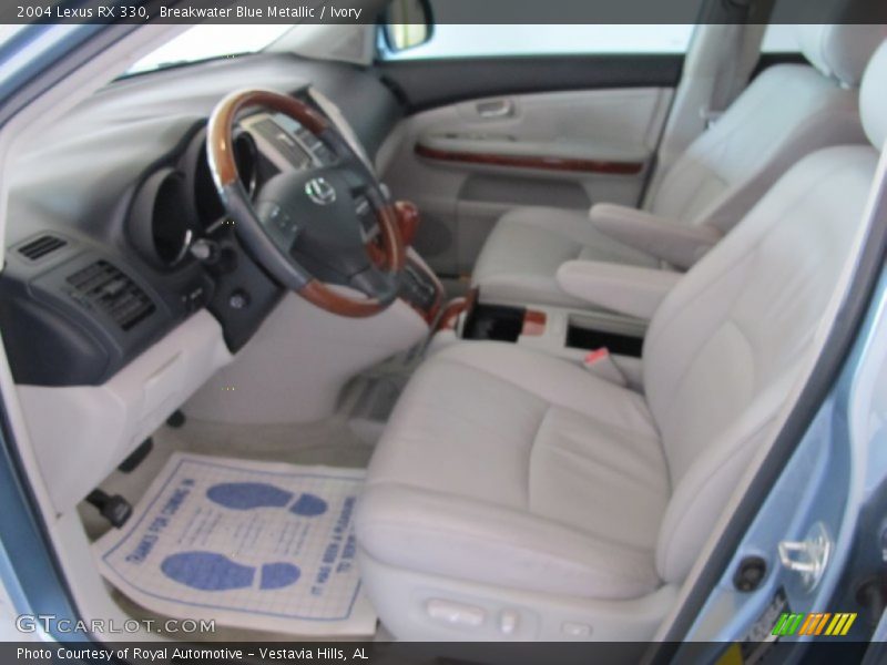 Breakwater Blue Metallic / Ivory 2004 Lexus RX 330
