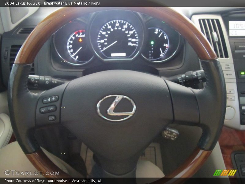 Breakwater Blue Metallic / Ivory 2004 Lexus RX 330