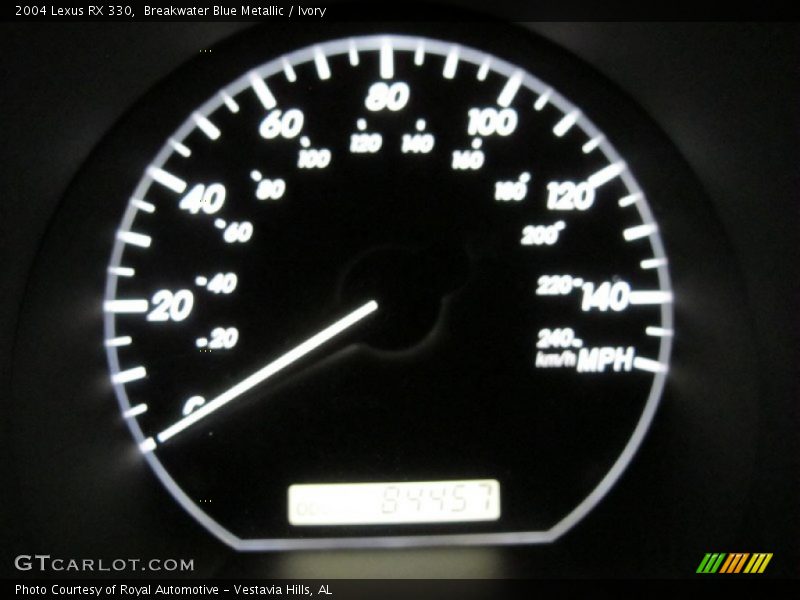 Breakwater Blue Metallic / Ivory 2004 Lexus RX 330