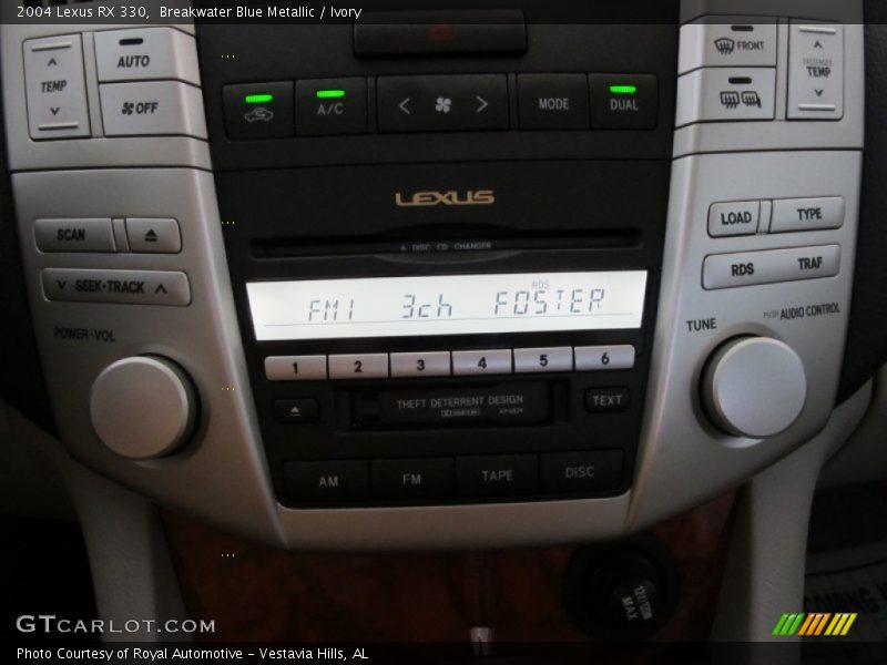 Breakwater Blue Metallic / Ivory 2004 Lexus RX 330