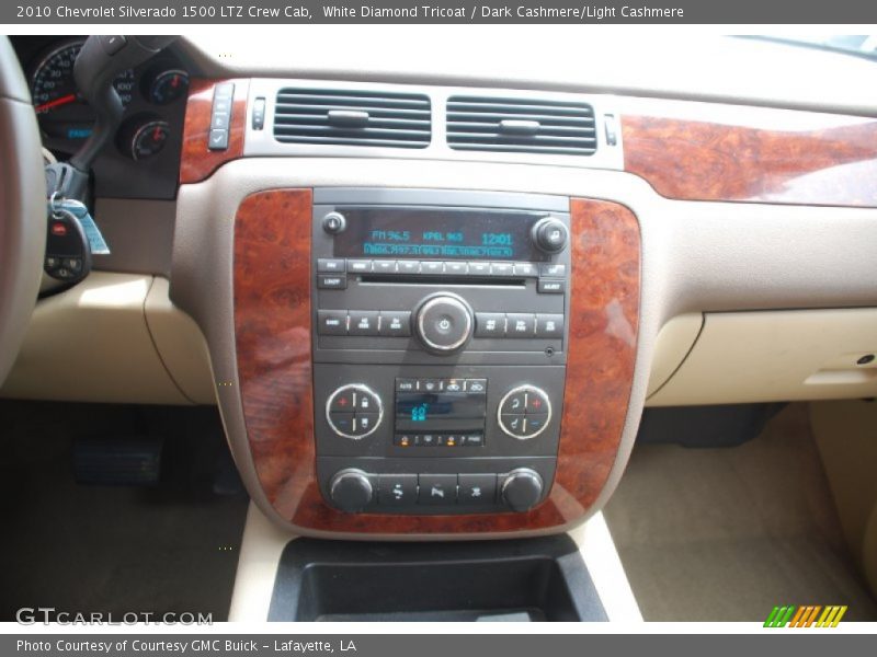 White Diamond Tricoat / Dark Cashmere/Light Cashmere 2010 Chevrolet Silverado 1500 LTZ Crew Cab