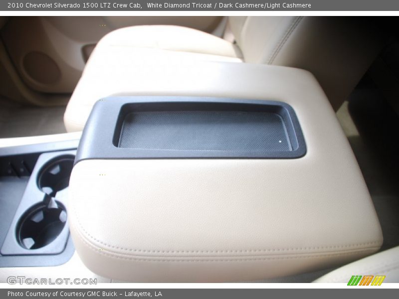 White Diamond Tricoat / Dark Cashmere/Light Cashmere 2010 Chevrolet Silverado 1500 LTZ Crew Cab
