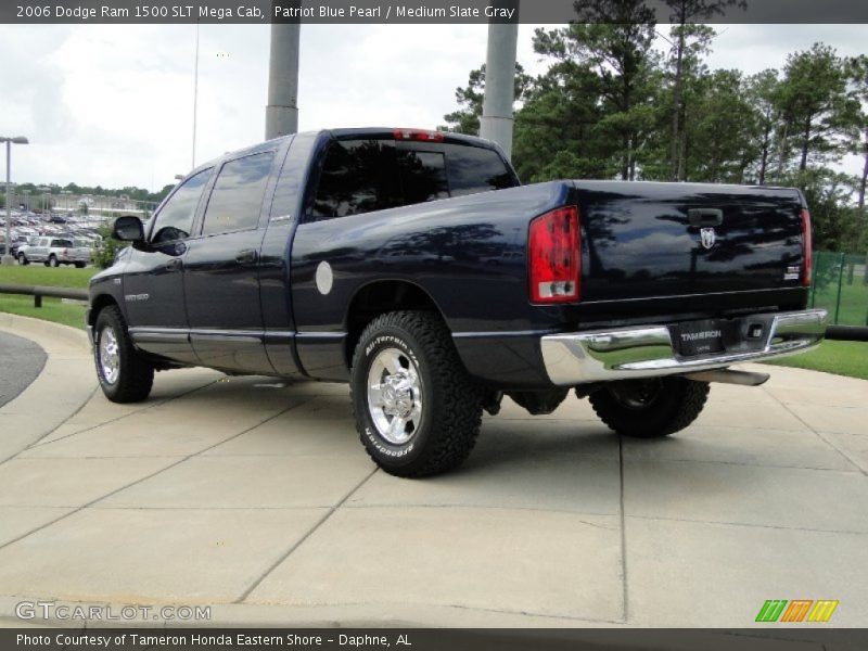 Patriot Blue Pearl / Medium Slate Gray 2006 Dodge Ram 1500 SLT Mega Cab