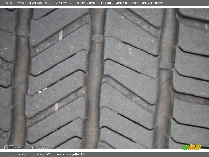 White Diamond Tricoat / Dark Cashmere/Light Cashmere 2010 Chevrolet Silverado 1500 LTZ Crew Cab