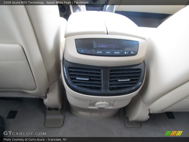 Aspen White Pearl / Parchment 2008 Acura MDX Technology