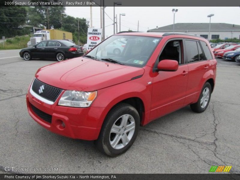 Racy Red / Black 2006 Suzuki Grand Vitara Luxury
