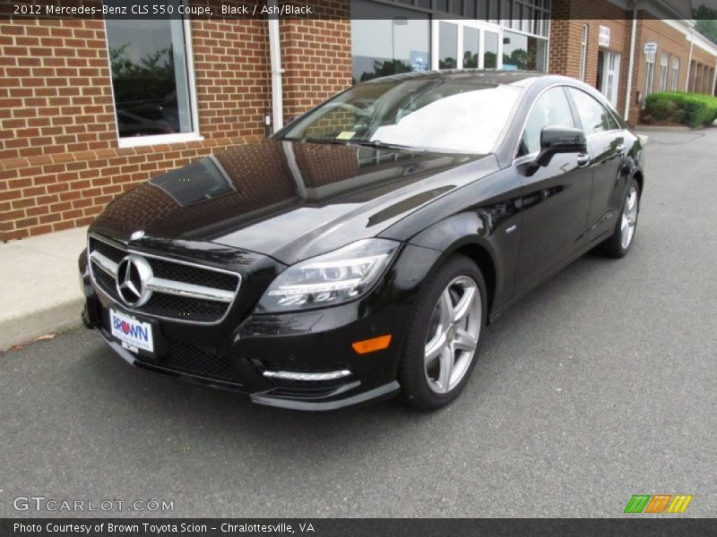 Black / Ash/Black 2012 Mercedes-Benz CLS 550 Coupe