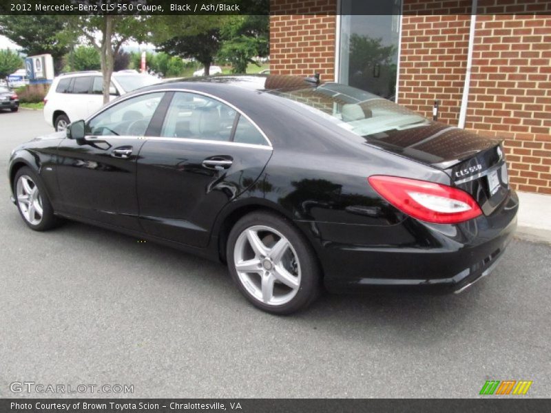 Black / Ash/Black 2012 Mercedes-Benz CLS 550 Coupe