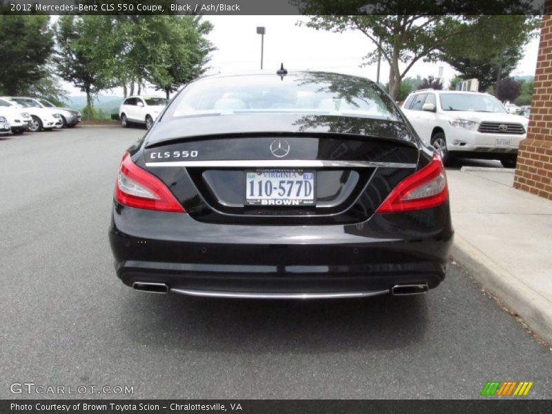 Black / Ash/Black 2012 Mercedes-Benz CLS 550 Coupe