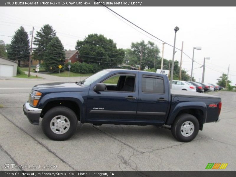 Bering Blue Metallic / Ebony 2008 Isuzu i-Series Truck i-370 LS Crew Cab 4x4