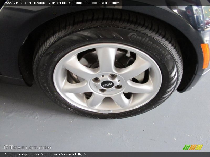 Midnight Black / Lounge Redwood Red Leather 2009 Mini Cooper Hardtop