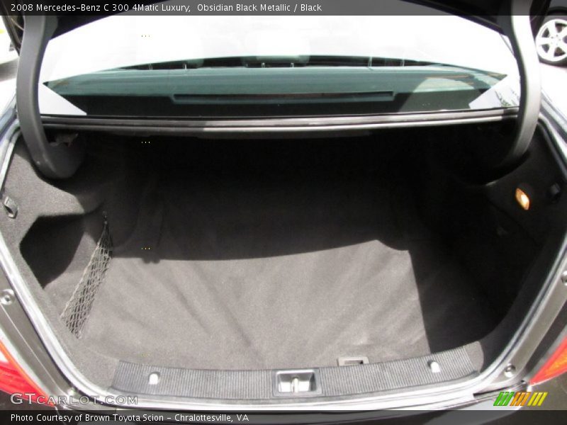 Obsidian Black Metallic / Black 2008 Mercedes-Benz C 300 4Matic Luxury