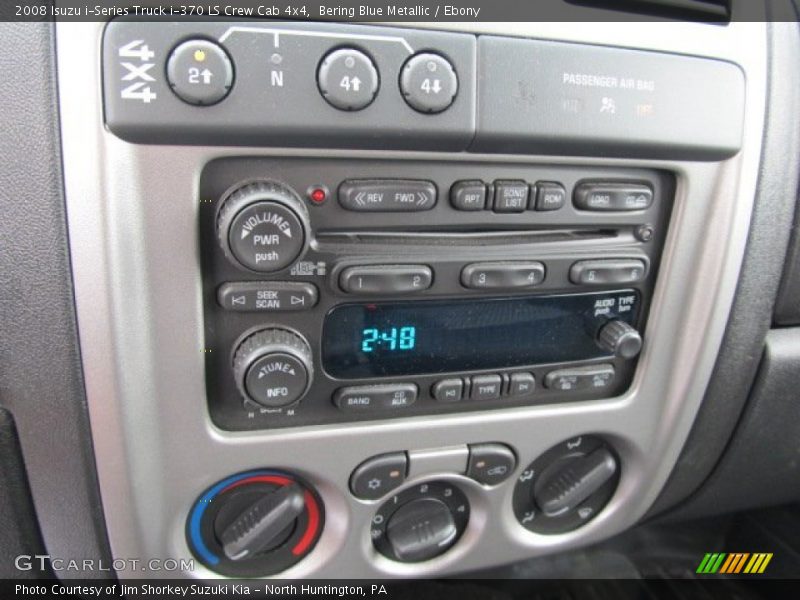 Bering Blue Metallic / Ebony 2008 Isuzu i-Series Truck i-370 LS Crew Cab 4x4