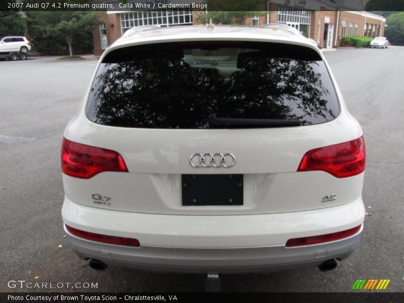 Calla White / Cardamom Beige 2007 Audi Q7 4.2 Premium quattro