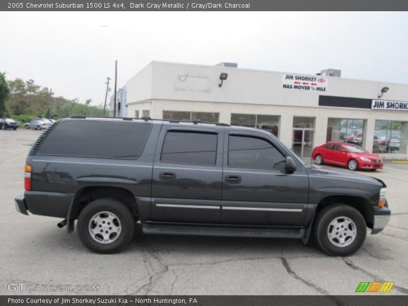 Dark Gray Metallic / Gray/Dark Charcoal 2005 Chevrolet Suburban 1500 LS 4x4