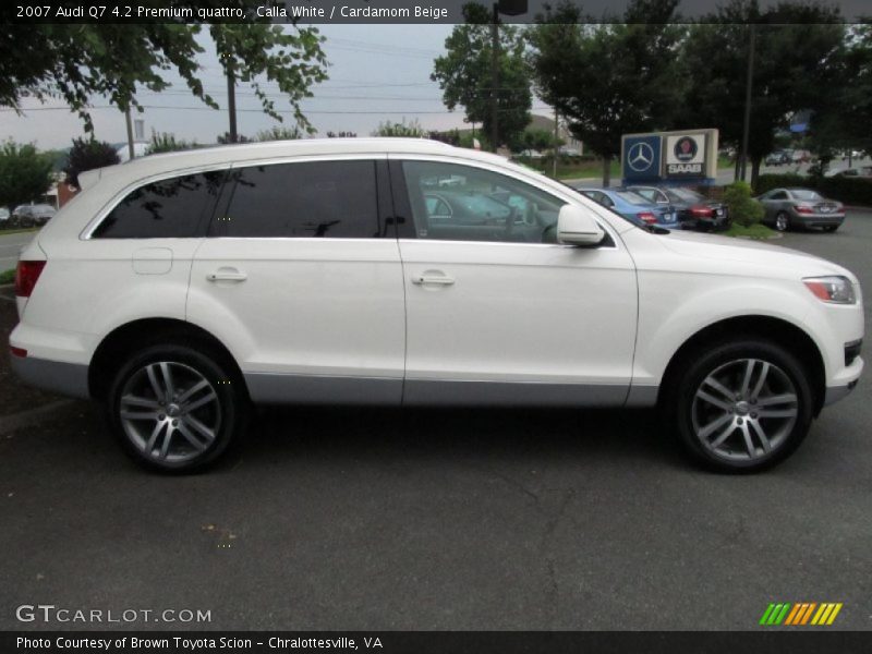 Calla White / Cardamom Beige 2007 Audi Q7 4.2 Premium quattro