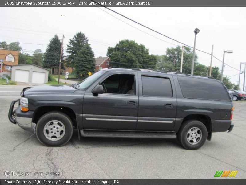 Dark Gray Metallic / Gray/Dark Charcoal 2005 Chevrolet Suburban 1500 LS 4x4