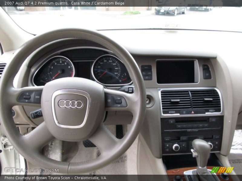 Dashboard of 2007 Q7 4.2 Premium quattro