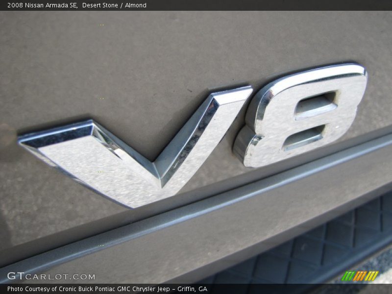 Desert Stone / Almond 2008 Nissan Armada SE