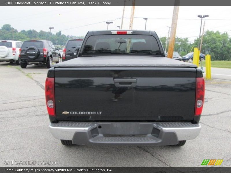 Black / Ebony 2008 Chevrolet Colorado LT Extended Cab 4x4