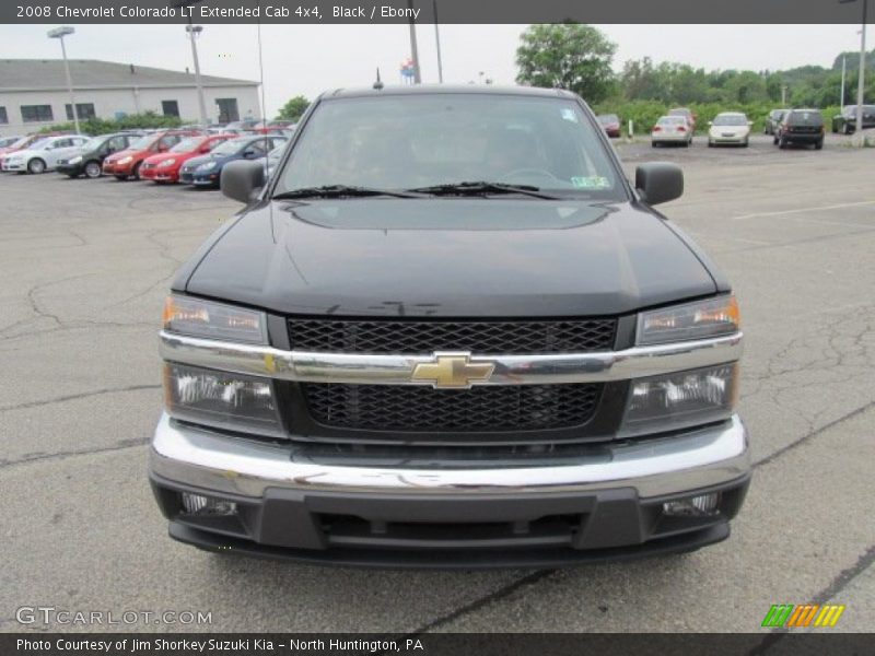 Black / Ebony 2008 Chevrolet Colorado LT Extended Cab 4x4