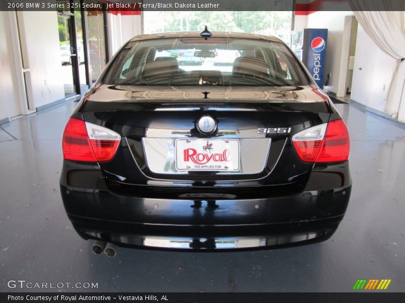 Jet Black / Terra/Black Dakota Leather 2006 BMW 3 Series 325i Sedan