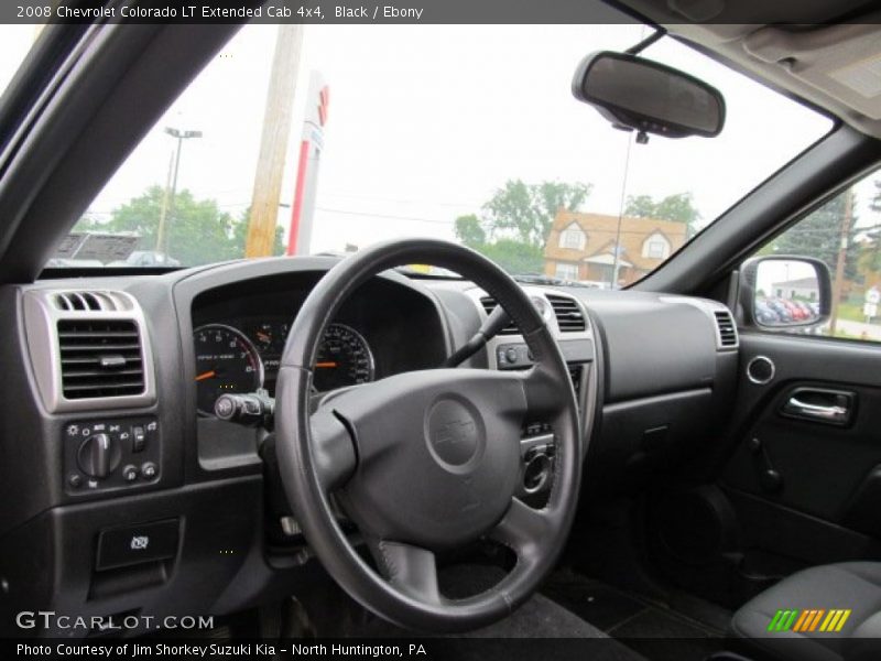 Black / Ebony 2008 Chevrolet Colorado LT Extended Cab 4x4