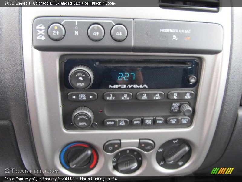 Black / Ebony 2008 Chevrolet Colorado LT Extended Cab 4x4