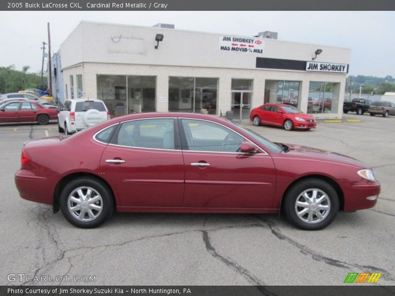 Cardinal Red Metallic / Gray 2005 Buick LaCrosse CXL